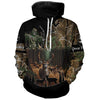 Maxcorners Deer Hunting Gripm Reaper Camouflage Custom Name all over print Shirts, Deer Hunting Gifts Shirt 1 LM2608