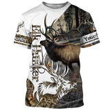 Maxcorners Hunting Camo Customize Name 3D Shirts