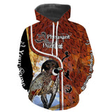 Maxcorners Pheasant Hunting Customize Name 3D Shirts