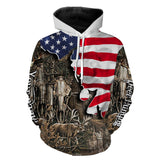 Maxcorners Deer Hunting Customize Name 3D Shirts