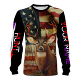 Maxcorners Deer Hunting Customize Name 3D Shirts