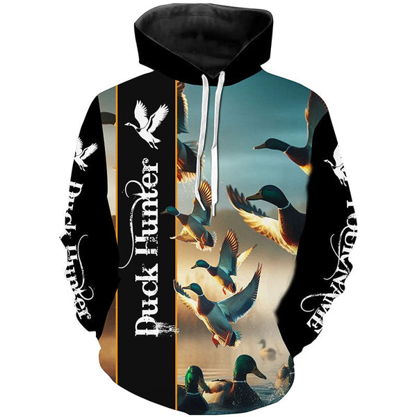 Maxcorners Duck Hunting  Custom Name Shirt 3D All Over Printed Clothes