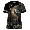 Maxcorners Deer Hunting Customize Name 3D Shirts