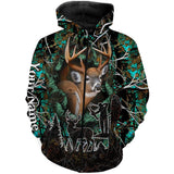 Maxcorners Custom Name Deer Hunting Camouflage 3D All Over Printed Clothes