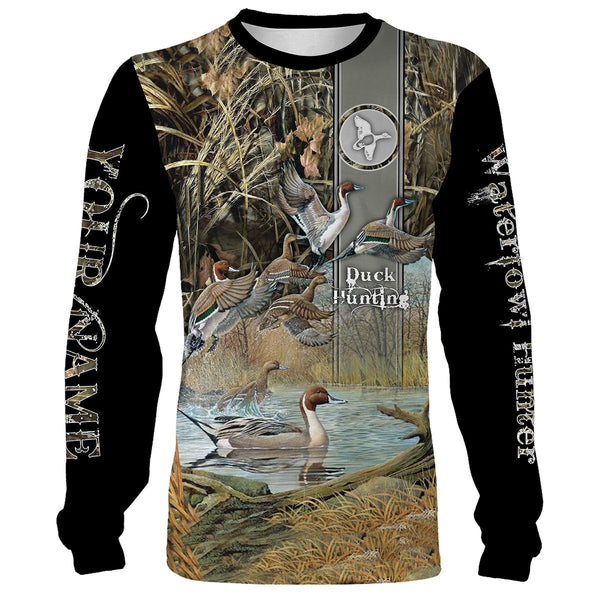 Maxcorners Duck Hunting Customize Name 3D Shirts