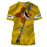 Maxcorners Archery Bow Hunting New Mexico flag custom Name 3D All over print Shirt, Personalized Archers Gift LM2608