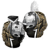 Maxcorners Personalized Wild Hog Hunting Camo Full Printing Shirts, Boar Hunting Shirt