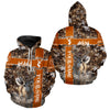 Maxcorners Whitetail Deer Hunting Season Shirt 3D Buck Design Custom Hunting Gift Camouflage Deer Shirts LM2608