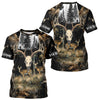 Maxcorners Deer Hunting Gift, Personalized Whitetail Deer Hunting 3D All Over Printed Camo Hoodie LM1112