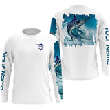 Maxcorners Customize Name Marlin  Fishing 3D Shirts