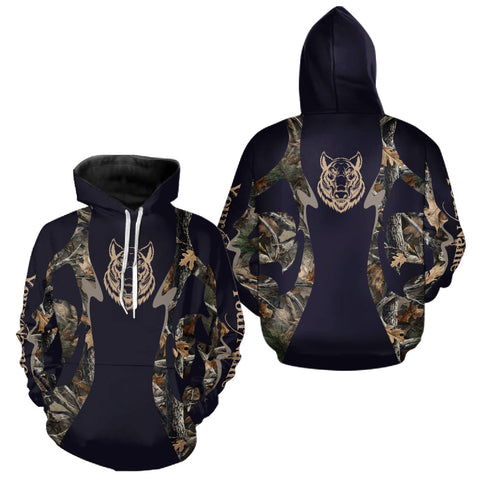 Maxcorners Best Wild Boar Hunting Camo Custom Name Shirts for Hunter, Gifts for Hunters LM0210