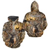Maxcorners Beautiful Brown Camo Whitetail Deer Hunting Shirt - Hunting Clothes for Men, Hunter Gift Ideas LM2608