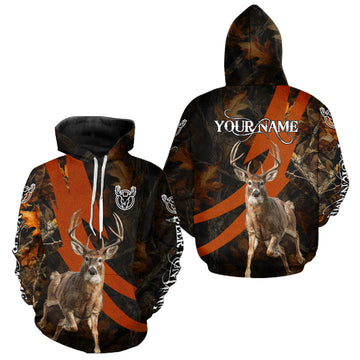 Maxcorners Best Custom Camouflage Whitetail Deer Hunting Shirt All-Over Print 3D For Deer Hunters LM3010