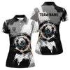 Maxcorners Personalized Black Grey Lightning 8 Ball Billiards 3D Shirts For Men 8 Ball Pool Team Jerseys