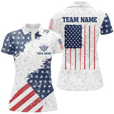 Maxcorners Grunge American Flag Billiard Jersey Customized Name, Team Name 3D Shirt