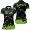 Maxcorners Green Grunge Panther Darts Jersey Customized Name, Team Name 3D Shirt
