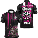 Maxcorners Darts Darts Throwing Skills Loading Customized Name, Team Anme 3D Polo Shirt