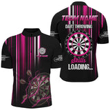 Maxcorners Darts Darts Throwing Skills Loading Customized Name, Team Anme 3D Polo Shirt