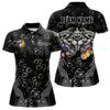 Maxcorners Personalized Funny Sharks 3D Pool Balls Billiard Shirts For Men Custom 8 & 9 Ball Billiard Jerseys
