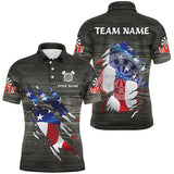 MaxCorners Dart  Customized Name And Team Name 3D Polo Shirt For Men