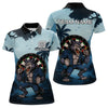 Maxcorners Funny Wolf Jungle Dart Shirts For Men Custom Dart Team Jerseys Polo & 1/4 Zip, Best Darts Gifts LM1625