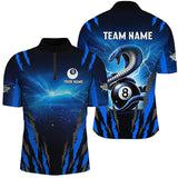 Maxcorners Hunder Lightning Cobra Snake Bowling Jersey Customized Name, Team Name 3D Shirt