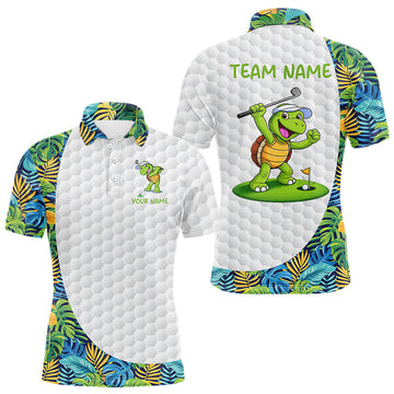 Maxcorners Mens Golf Polo Shirts Pink Tie Dye Pattern Custom White Golf Ball Golf Top Shirt For Ladies