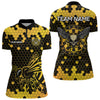 Maxcorners Honeycomb Pattern Bees Skull Dartboards Dart Shirts For Men, Custom Dart Jerseys