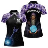 Maxcorners Mystic Sorcerer Dartboard Men's Magical Darts Shirt - Custom Name For Darts Jersey MT1706