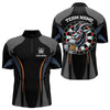 Maxcorners Custom Goat With Beer Funny Dart Shirts For Men, Dart Team Jerseys LM243