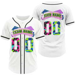 Maxcorners Men’s 90s HipHop Baseball Jersey Custom Retro Streetwear For Club & Party Outfits LM2608