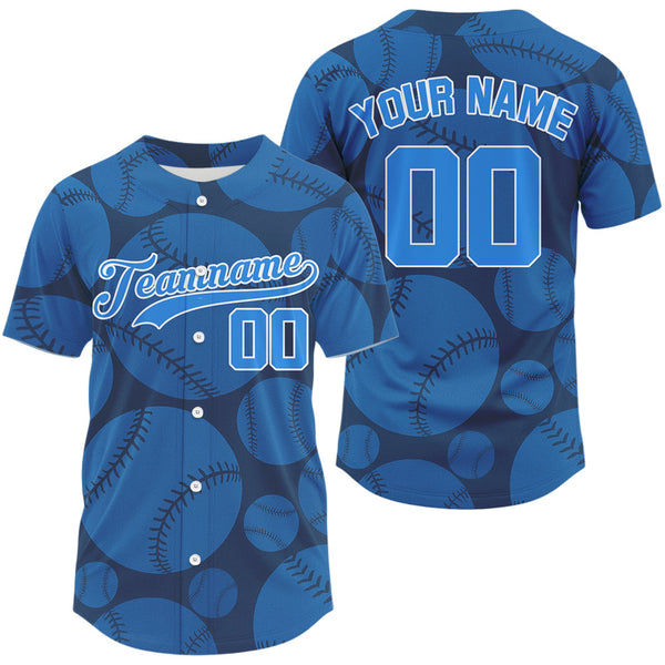 Maxcorners Personalized Baseball Jersey For Men Custom Trendy Baseball Shirt With Name Number LM2608