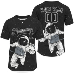 Maxcorners Custom Baseball Jersey For Men Personalized Astronaut Authentic Baseball Jersey LM2608