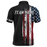 Maxcorners American Flag Bowling Team Patriots Bowlers Customized Name And Team Name 3D Shirt