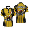 Maxcorners Funny Bowling Multicolor Option Customized Name 3D Shirt