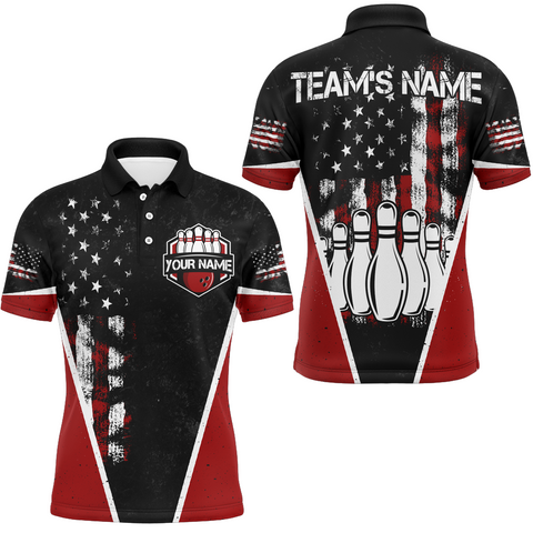 Maxcorners American Bowling Customized Name And Team Name 3D Shirt