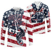 Maxcorners American Rider Cycling Customize Name 3D Shirts