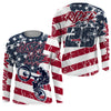 Maxcorners American Rider Cycling Customize Name 3D Shirts