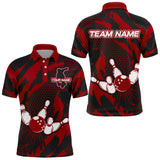 Maxcorners Retro Bowling Jerseys Team League Multicolor Option Customized Name 3D Shirt