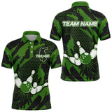 Maxcorners Retro Bowling Jerseys Team League Multicolor Option Customized Name 3D Shirt