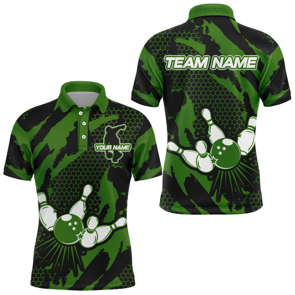Maxcorners Retro Bowling Jerseys Team League Multicolor Option Customized Name 3D Shirt
