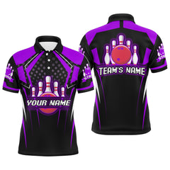 Maxcorners Strike Bowling Multicolor Option Customized Name 3D Shirt