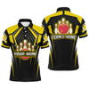 Maxcorners Strike Bowling Multicolor Option Customized Name 3D Shirt