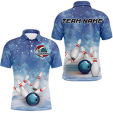 Maxcorners Christmas Bowling Customized Name And Team Name 3D Shirt