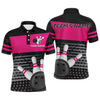 Maxcorners Bowling Multicolor Option Customized Name And Team Name 3D Shirt
