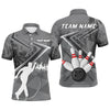 Maxcorners Camo Bowling Player Multicolor Option Customized Name 3D Shirt