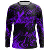 Maxcorners Motocross Racing Jersey Purple Upf30+ Men Women Kid Dirt Bike Shirt Motorcycle Jersey MT2809