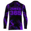 Maxcorners Motocross Racing Jersey Purple Upf30+ Men Women Kid Dirt Bike Shirt Motorcycle Jersey MT2809