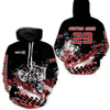 Maxcorners Motocross Racing Hoodie Jersey for Biker Men Women Dirt Bike Motorcycle Hoodie  MT2809