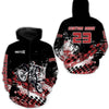 Maxcorners Motocross Racing Hoodie Jersey for Biker Men Women Dirt Bike Motorcycle Hoodie  MT2809
